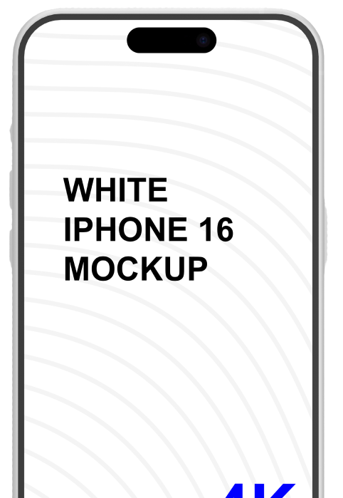 Mobile application phone mockup