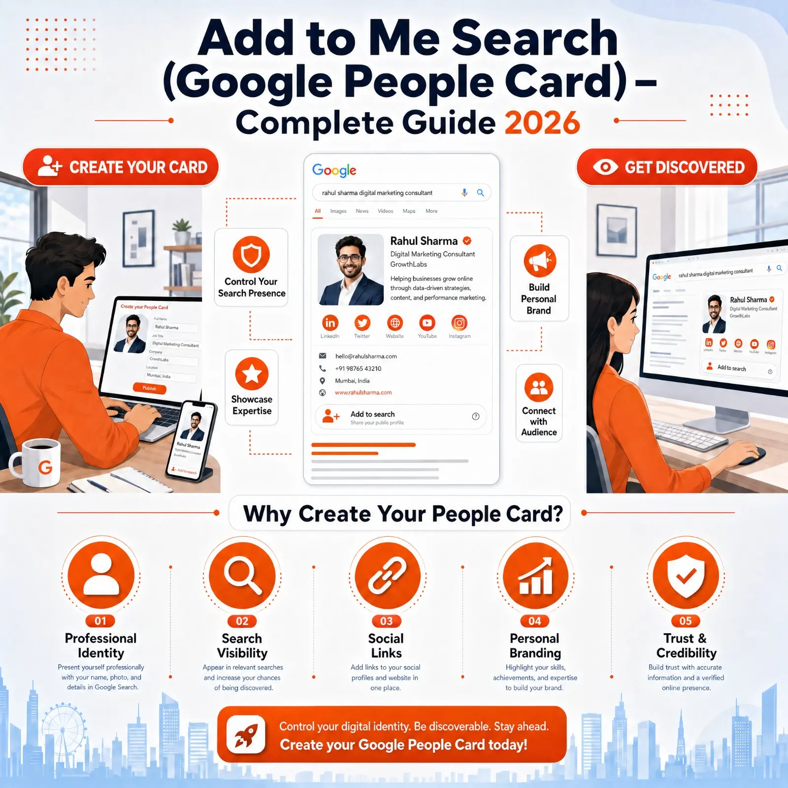 How to Create Add Me to Search Step by Step