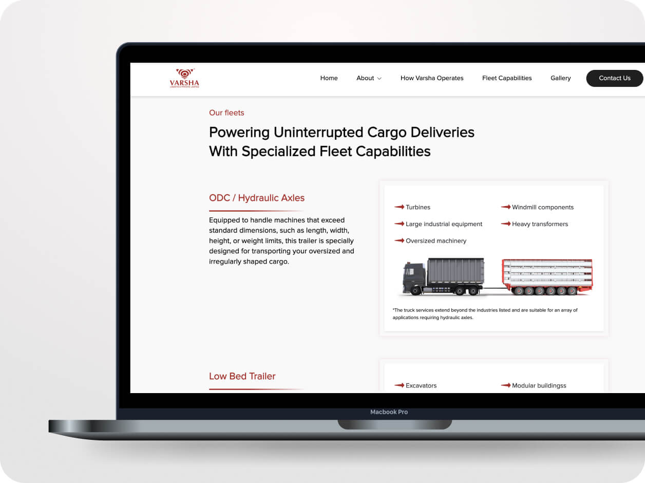 varsha logistics