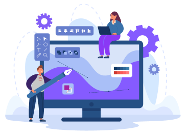 Illustration related to website development company in mumbai